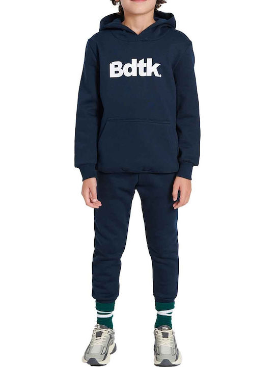 Kinder-Sweatshirt mit Kapuze Blau