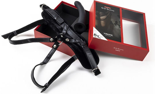 Virgite Harness με Dildo σε Μαύρο Χρώμα