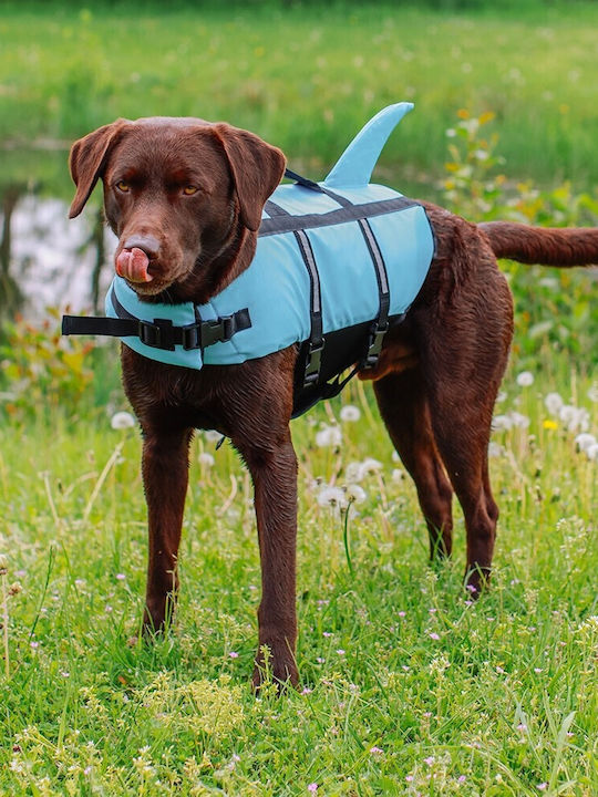 Nobby Shark Dog Life Jacket Waterproof XSmall Light Blue 25cm