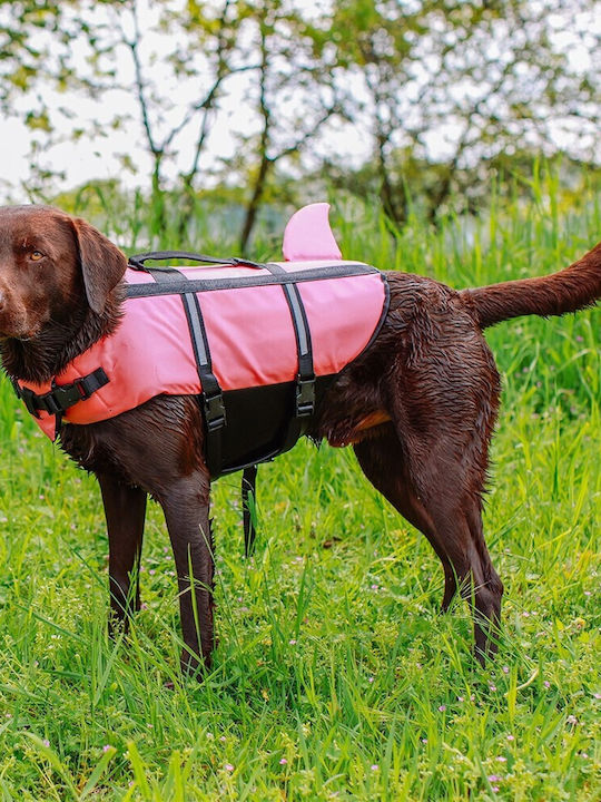 Nobby Vest Shark Pink Dog Life Jacket Large 40cm 20342