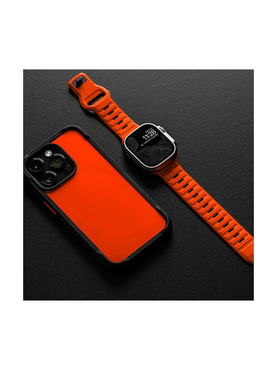 Tech-Protect Iconband Line Λουράκι Σιλικόνης Army Green (Apple Watch 44/45/46mm/Ultra 49mm)