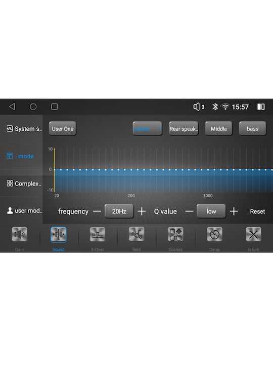 Lenovo Автомобилна Аудио Система (Блутут/USB/AUX/WiFi/GPS/Apple-Carplay/Android-Auto/CD) с Тъчскрийн 9"