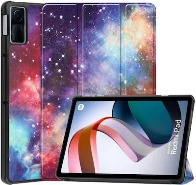 Milky Way Pattern Flip Cover Piele artificială Multicolor (Redmi Pad) 660201821C