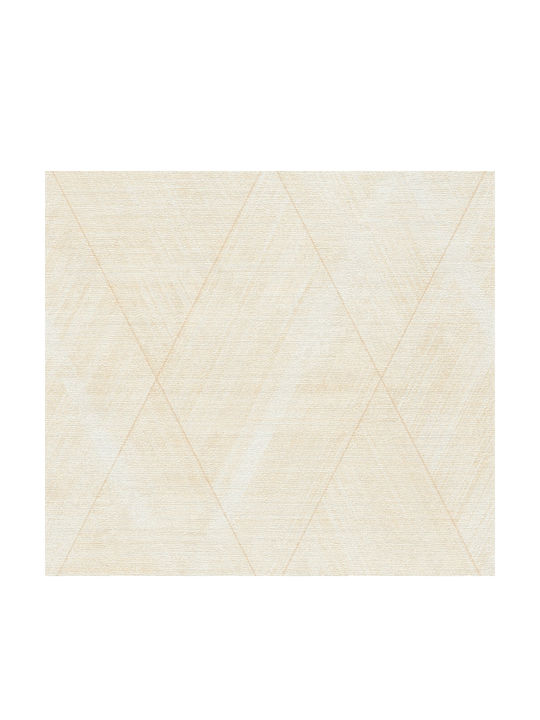 Wallpaper Vinyl Beige L1000xW53cm Washable