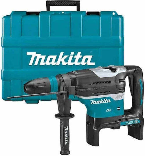 Makita Percuție Ciocan rotopercutor Baterie 18V Solo cu Suport SDS Max DHR400ZKUN