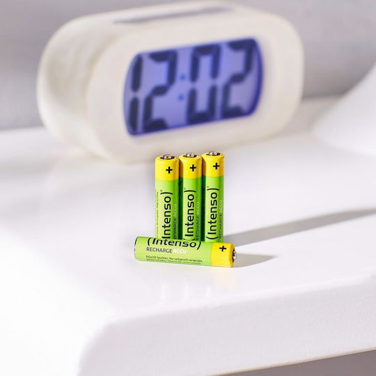 Intenso Energy Eco Wiederaufladbare Batterien AAA Ni-MH 1000mAh 1.2V 4Stück