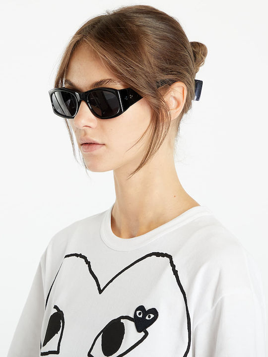 Akila Unisex Sunglasses with Black Plastic Frame and Black Lens 2134 01 01