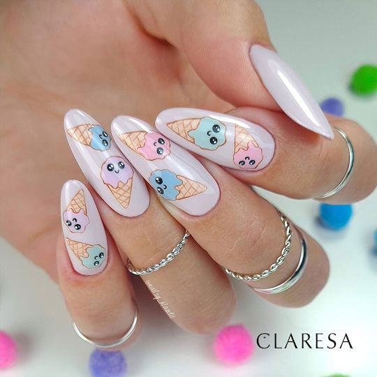 Claresa Ice Cream 2 Ημιμόνιμο Βερνίκι Νυχιών Μπεζ 5ml