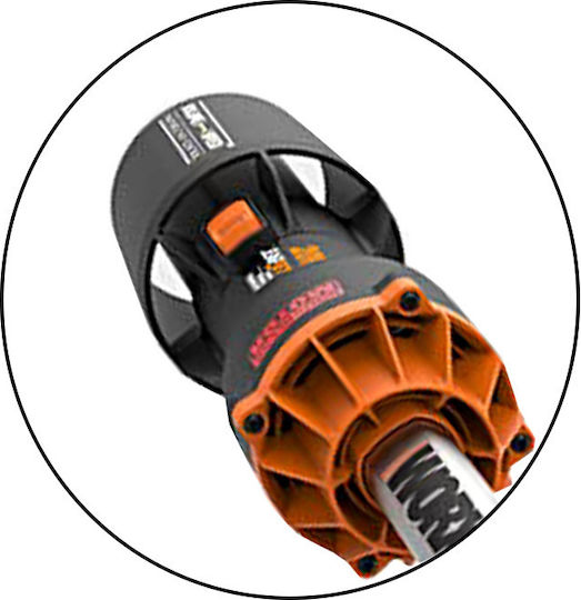Worx WG 543E.9 Blower Handheld Battery 20V Solo with Volume Control & Maximum Air Speed 209km/h