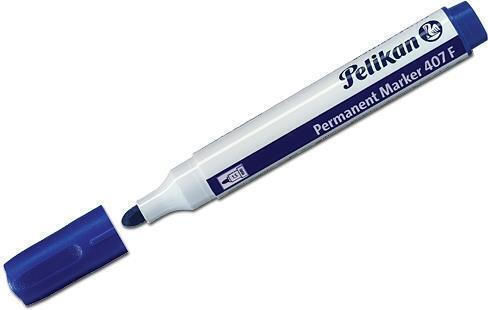 Pelikan 407F Μαρκαδόρος Αλκοόλης Μπλε 1.5mm