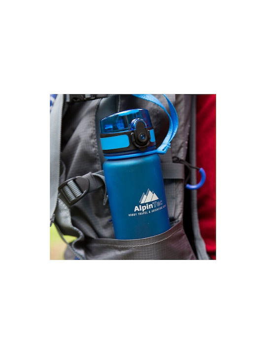 AlpinPro Water Bottle Plastic 500ml Green
