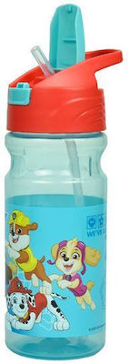 Gim Kinder Trinkflasche Pfoten-Patrouille Kunststoff Hellblau 500ml