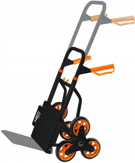 Neo Tools Transport Trolley for Stairs Foldable for Weight Load up to 150kg Black