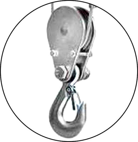 Plus Electric Hoist PA200A for Weight Load up to 200kg Red