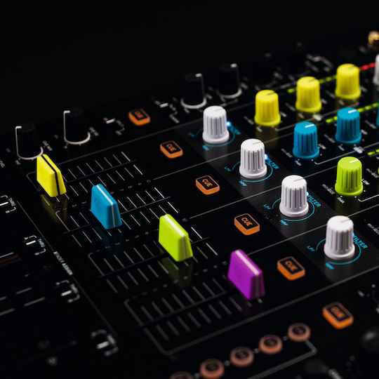 Reloop Комплект От 5 Зелен Капачки За Кабели 5 Брой