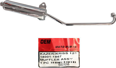 Motorcycle Exhaust Kit for Kawasaki Kaze R 115