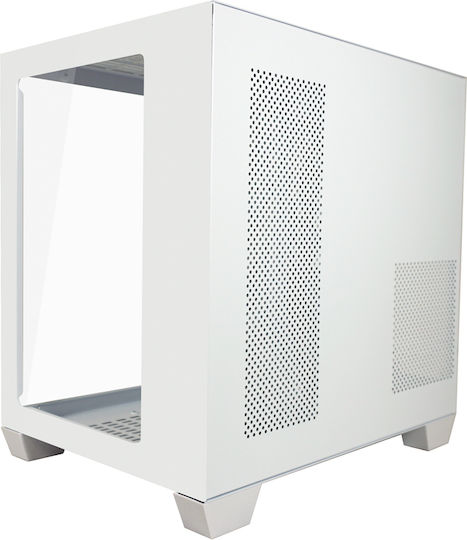 LC-Power 807W Stormwatch X Gaming Midi Tower Computer Case with Side Window White