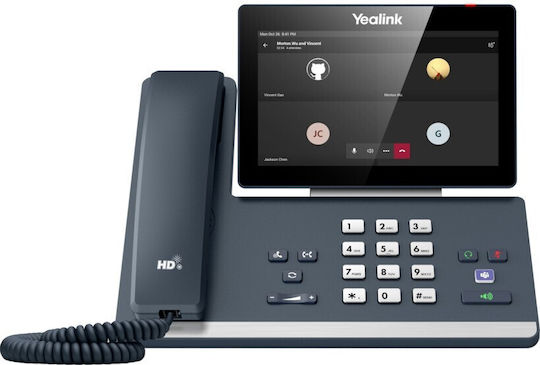 Yealink MP58 Teams Edition Verkabelt IP-Telefon in Schwarz