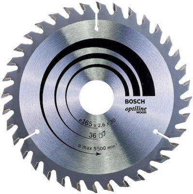 Bosch 2608640603 Cutting Disc Wood 165mm with 36 Teeth 1pcs