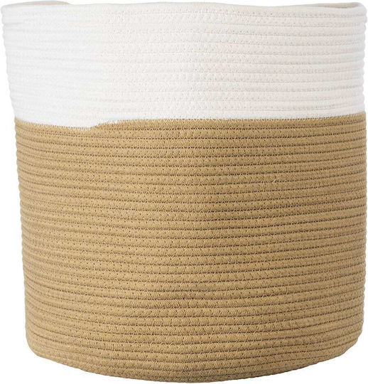 GloboStar Palawan Planter Fabric Beige 35x35x38cm.
