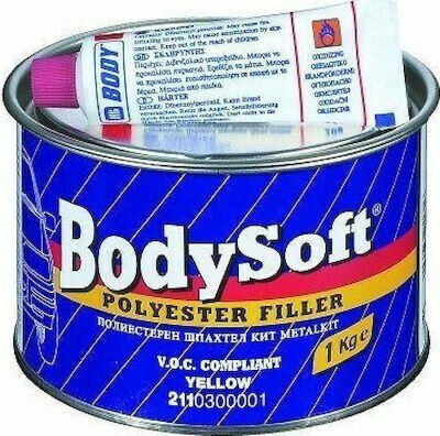 HB Body 211 Iron Putty Polyester / 2 Components / Flexible with Glass Fibers 750gr