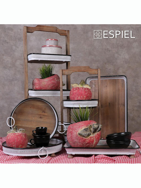 Espiel Strawberry Κασπώ Κεραμικό Κόκκινο 23x19x17εκ. Φράουλα