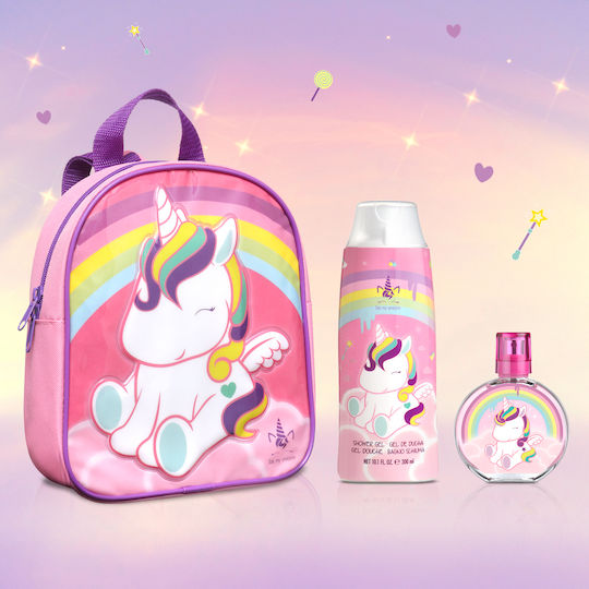 Air-Val International Παιδικό Σετ Eau de Toilette My Unicorn 50ml με Shower Gel 300ml & Bag