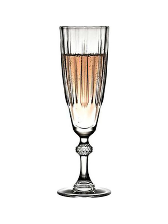 Pasabahce Dasti Flute 440069 Set of Glasses Champagne made of Glass Stemmed 170ml 12pcs