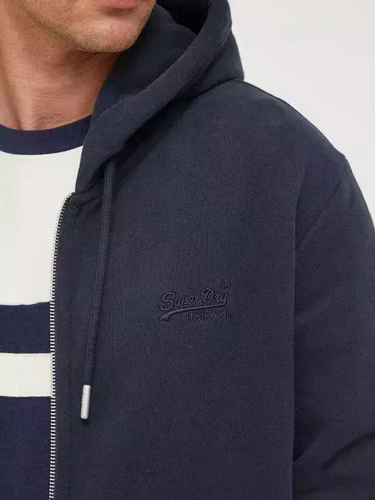 Sweatshirt with Hood Blue