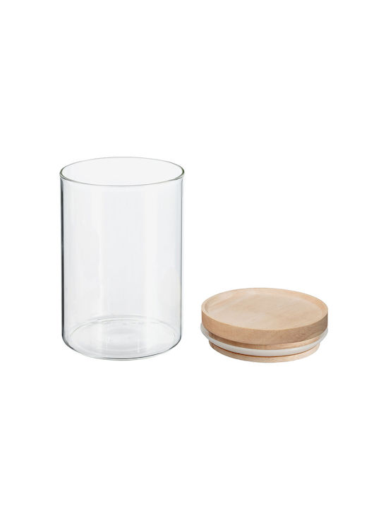 Atmosphera Vase General Use with Airtight Lid Glass 600ml 1pcs