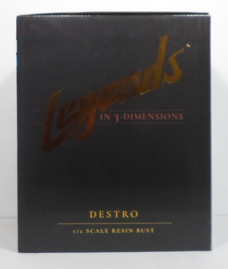Diamond G.I. Joe Destro Ограничена Серия Бюстове Legends In 3D Фигура в Мащаб 1:2