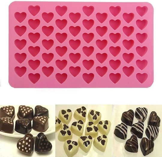 Sugar Love Φόρμα Ζαχαροπλαστικής για Σοκολατάκια από Σιλικόνη 55 Θέσεων 18.5x11x1.4εκ.
