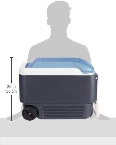 Igloo Maxcold 40 Roller Black Portable Fridge 38lt