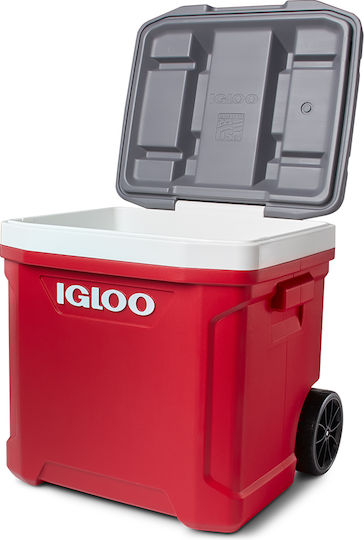 Igloo Latitude 60 Roller Φορητό Ψυγείο 56lt Κόκκινο
