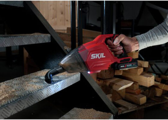 Skil 3158 CA Rechargeable Handheld Vacuum 20V without Battery and Charger Red