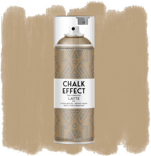 Cosmos Lac Chalk Effect Spray Chalk Latte N24 Latte Brown 400ml N24