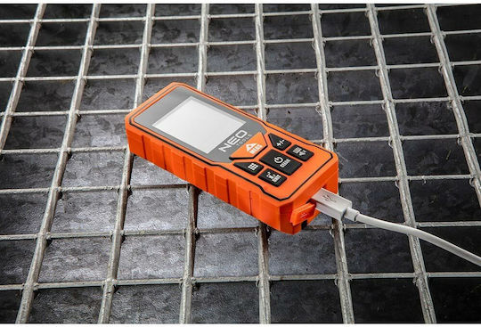 Neo Tools Μέτρο Laser 75-201 με Εύρος Μέτρησης 0.2m-60m