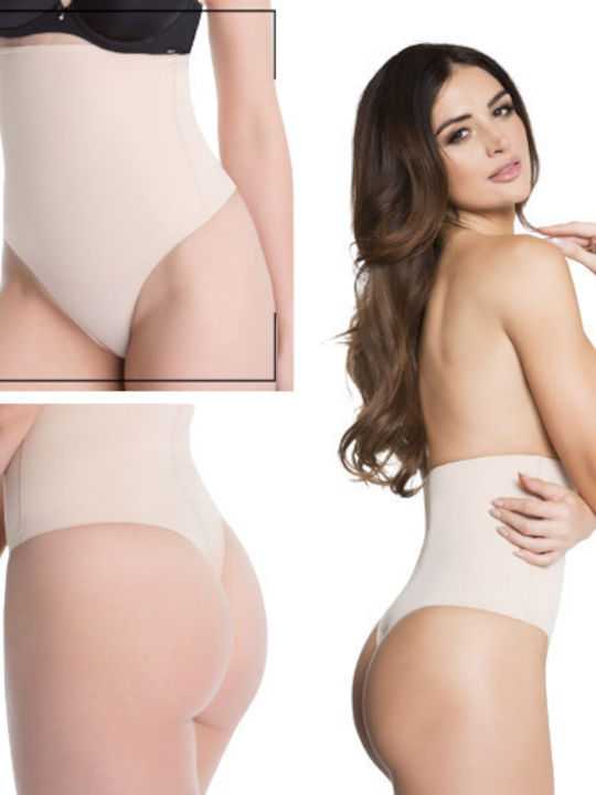 Julimex Anzugsschlupf Nahtlos Beige