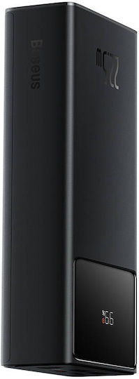 Baseus Star-Lord Power Bank 20000mAh 22.5W με 2 Θύρες USB-A και Θύρα USB-C Power Delivery Μαύρο