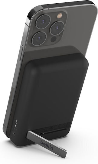 Belkin Boostcharge MagSafe Power Bank 5000mAh Μαύρο