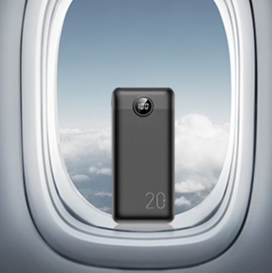 Veger VP2039 Power Bank 20000mAh 20W με 2 Θύρες USB-A και Θύρα USB-C Μαύρο