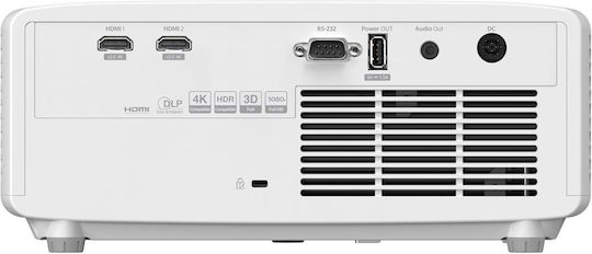 Optoma ZH400 3D Projector DLP (DMD) Full HD Laser with Built-in Speakers White