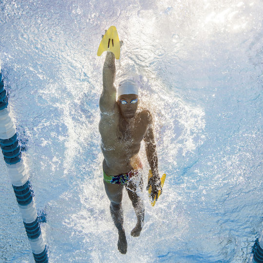 Finis Freestyler Hand Paddles Mânuși de înot Palme de înot Galbene