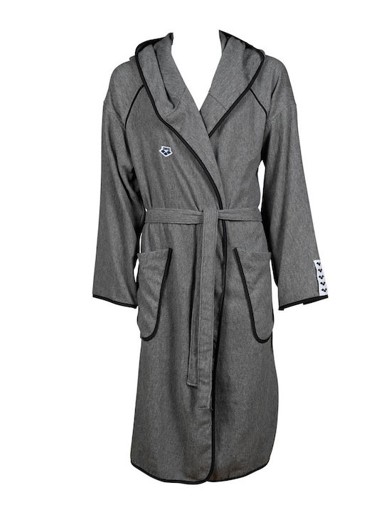 Arena Icons Parka Swimming Bathrobe Gray 004376-100