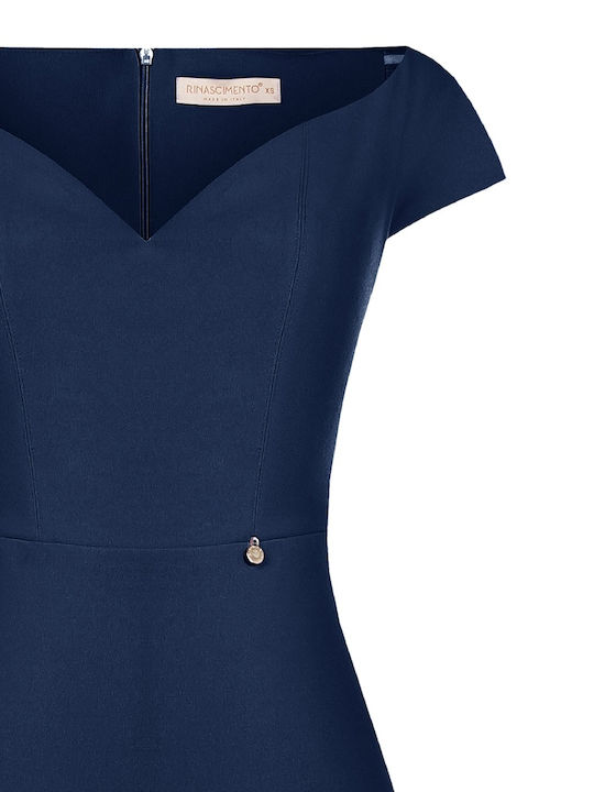 Sommer Maxi Kleid Blau