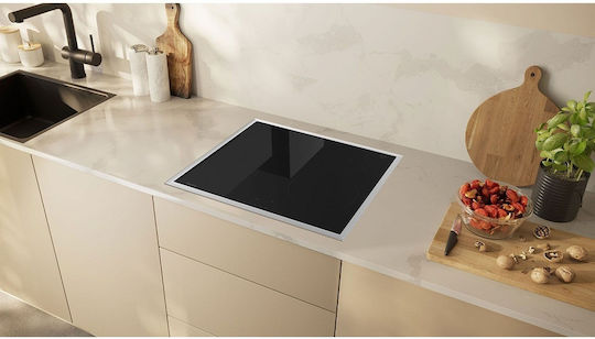 Neff N 50 Induction Cooktop With Frame Autonomous with Child Lock Function 58.3x51.3εκ.