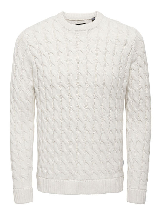 Long Sleeve Sweater White