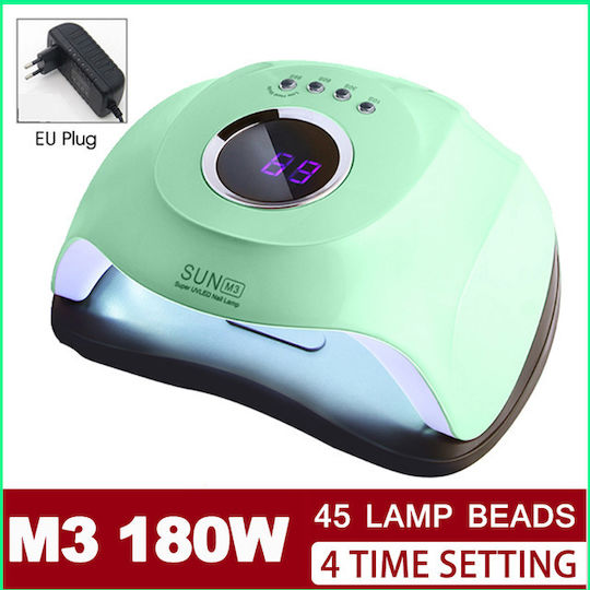 SUN ONE UV M3 Nail Polish Curing Lamp UV / LED 180W Green