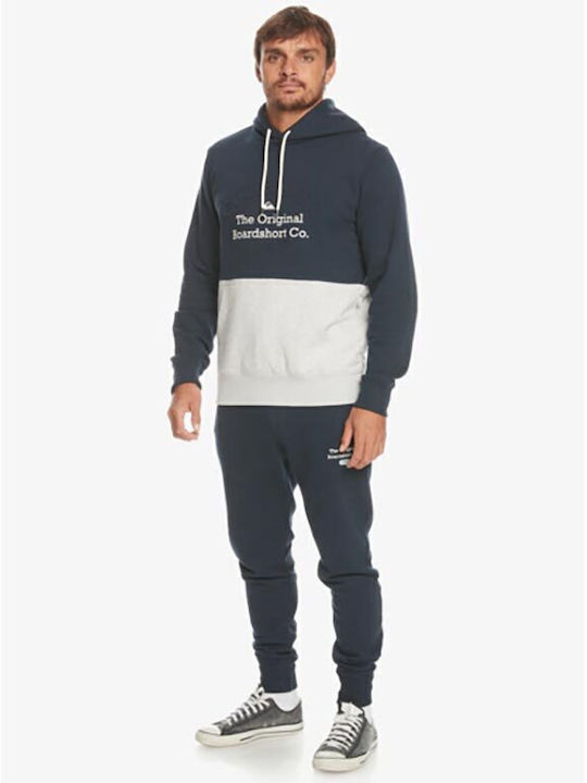 Emboss Sweatshirt with Hood Multicolour
