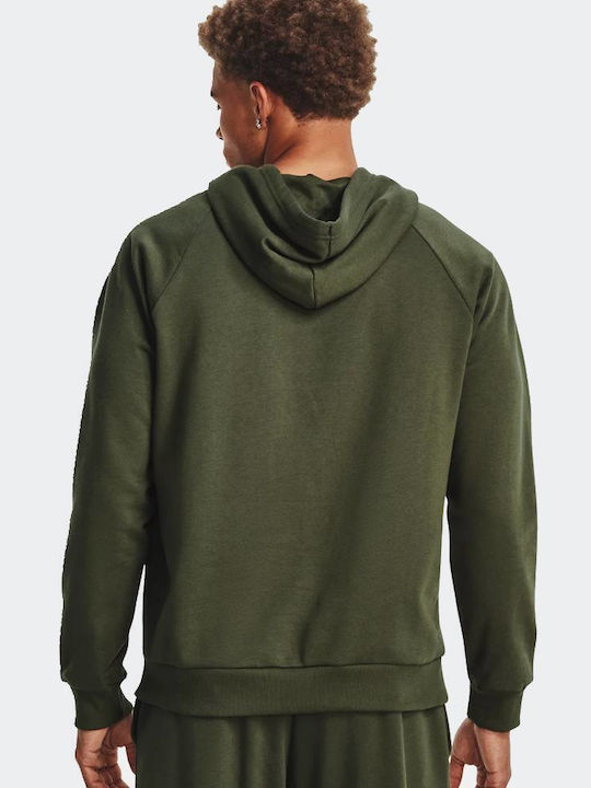 Under Armour Rival Green with Hood